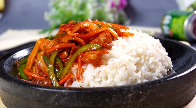 正一味韩式快餐品牌展示